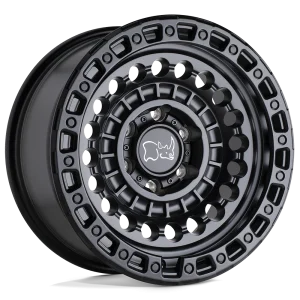 Black Rhino – SENTINEL – Black – 17″x8.5″ 0mm – All weather Wheels – 1785STN006114M76